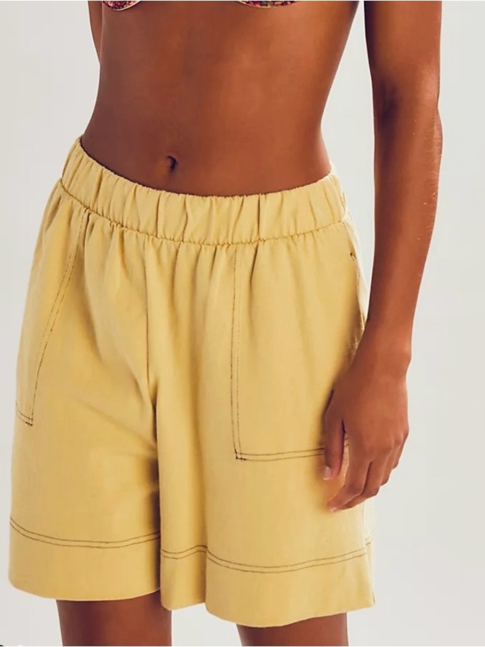FREE PEOPLE Beach free-est Strada Set (2) Piece Color Pampas Size Large NWT - Picture 7 of 11